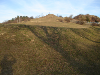 Wallanlage der Burgruine Hornstein